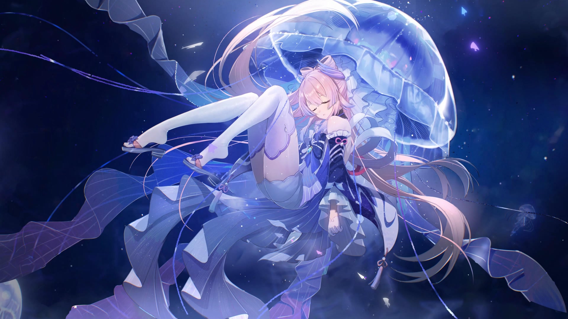 水母少女沉睡