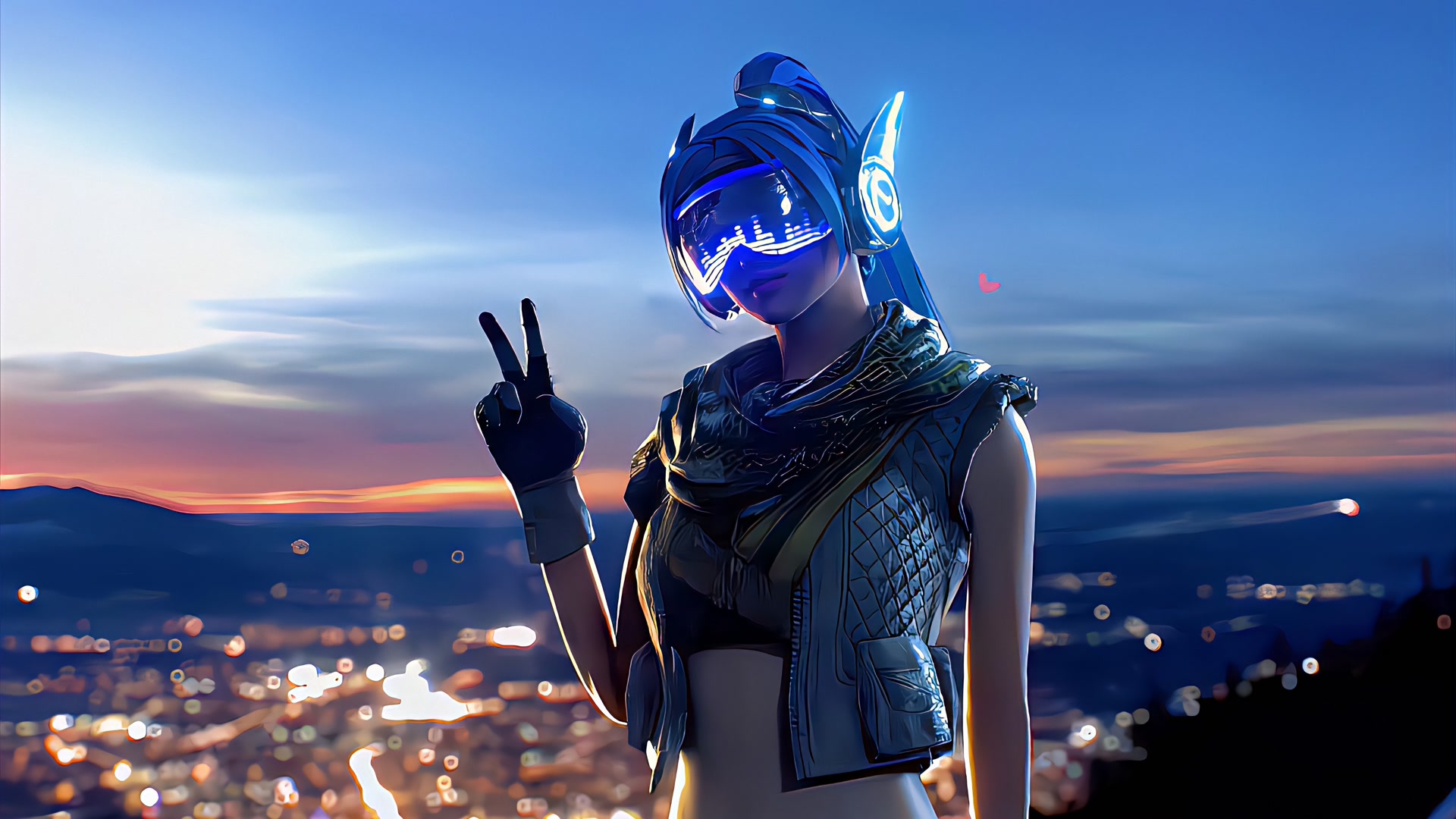 赛博朋克少女