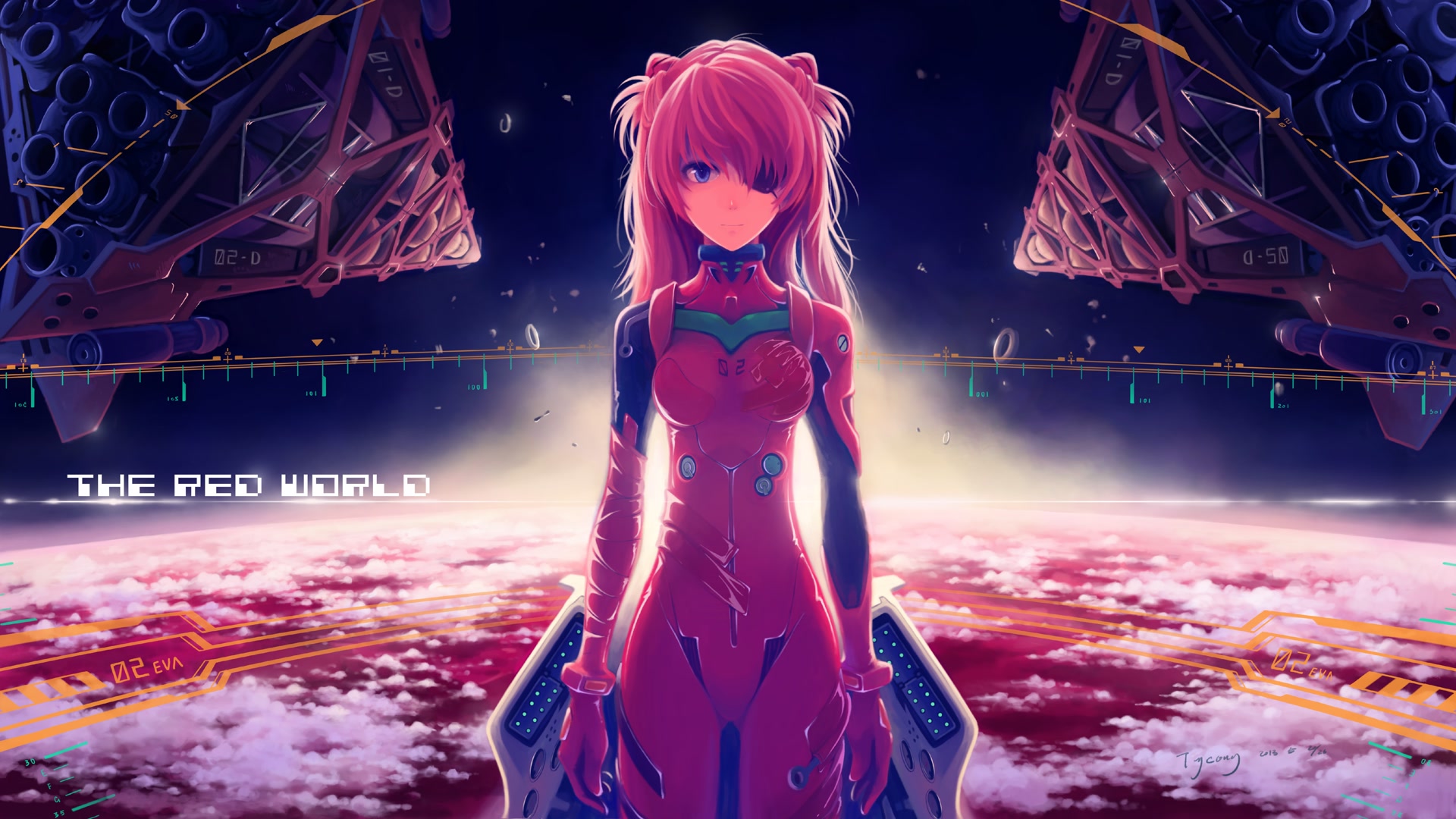 太空红衣少女
