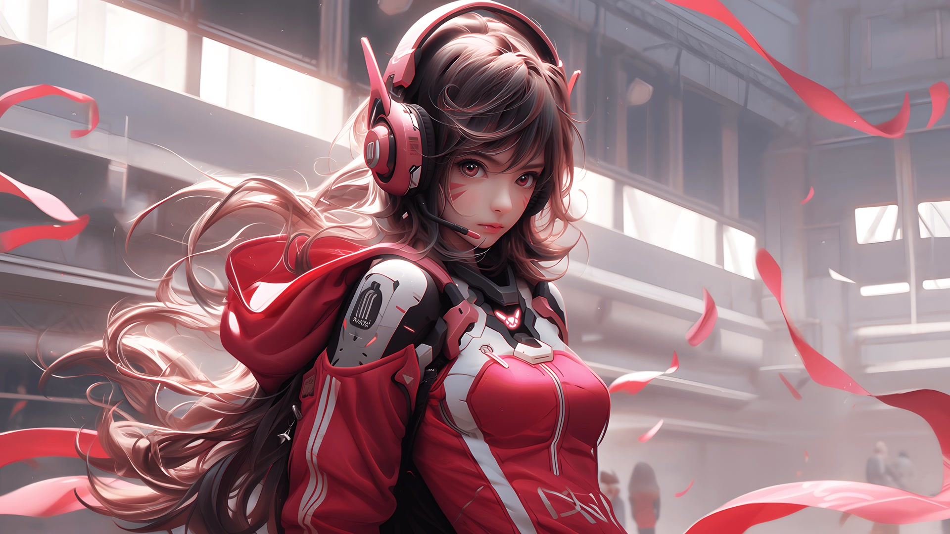 红装机甲少女