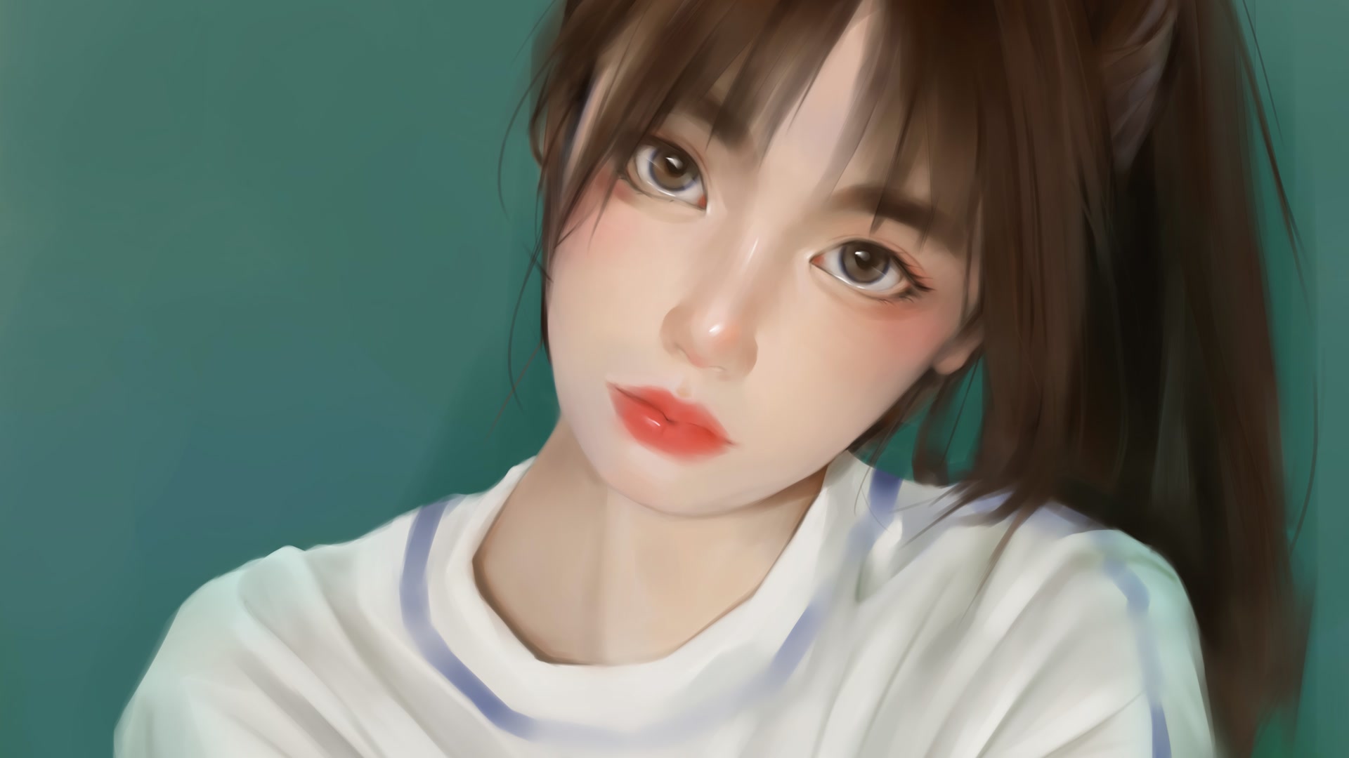 唯美少女画像