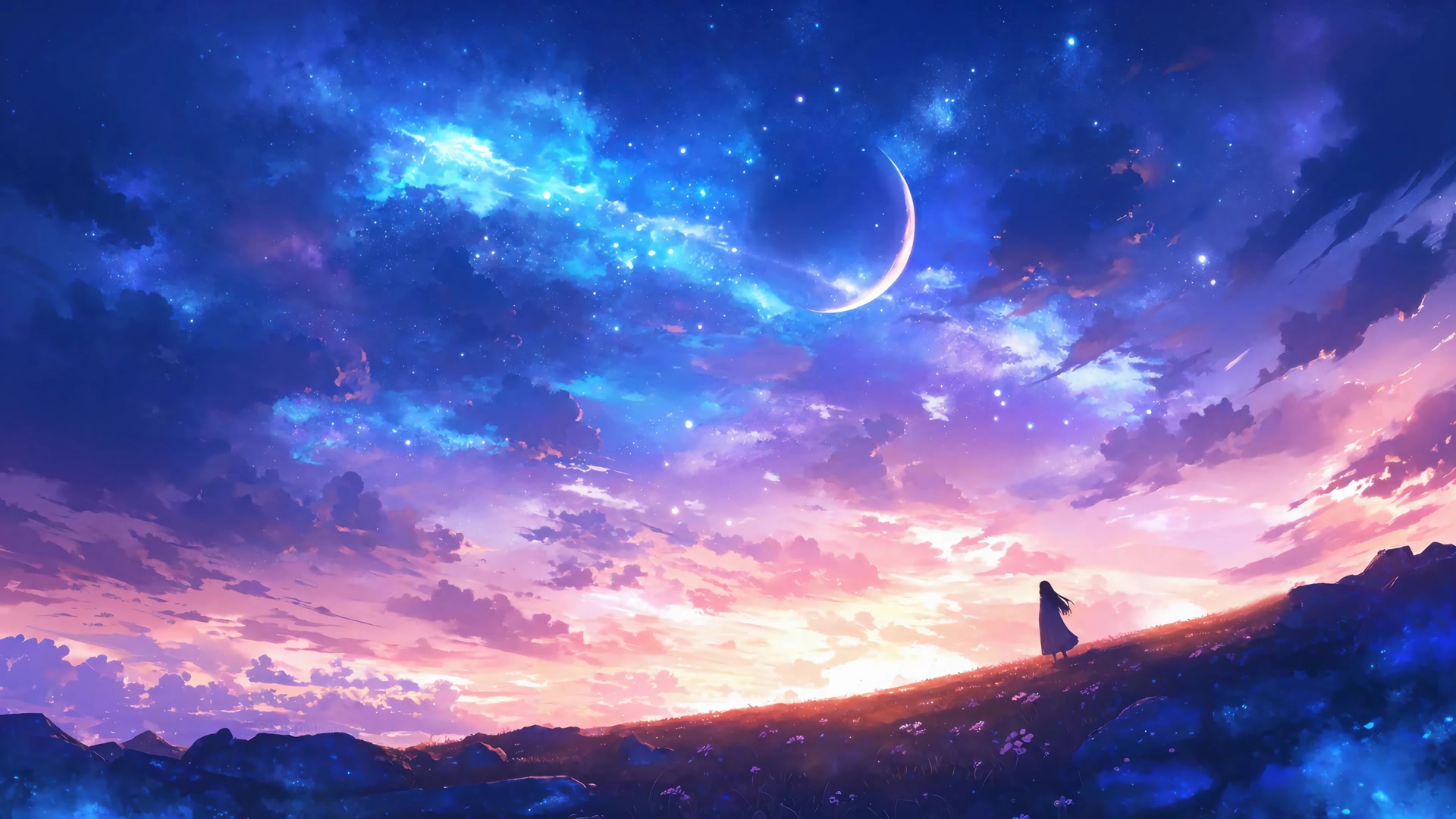 星河落日孤影