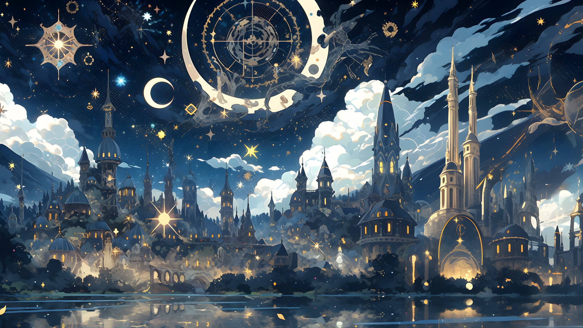 梦幻星空城堡